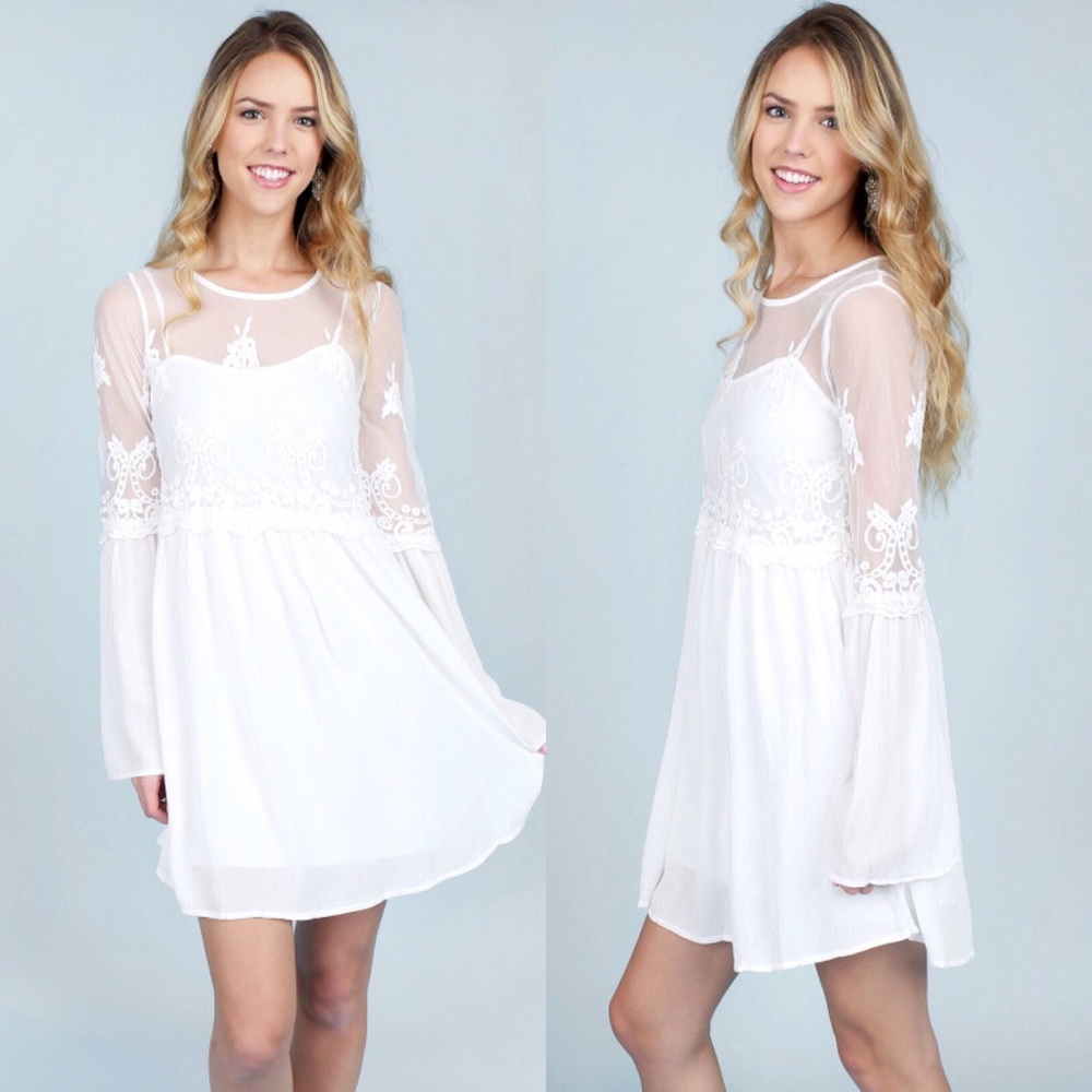 NWT BOHO For Love and Lemons-style Lace Dress